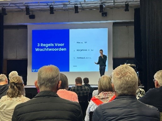 Reinaert legt goede principes uit rond wachtwoorden!